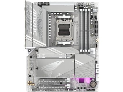 GIGABYTE X870 A ELITE WF7 ICE, AM5, AMD X870, 4xDDR5, 2xHDMI, 2xThunderbolt, WiFi