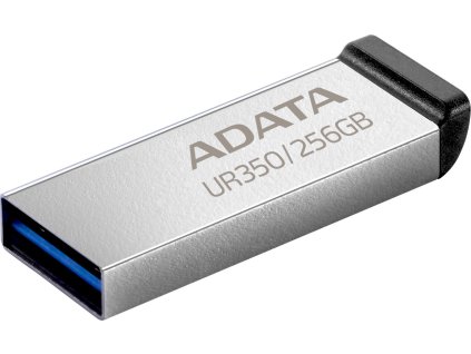 ADATA UR350, 256GB, USB 3.2, stříbrno-černá
