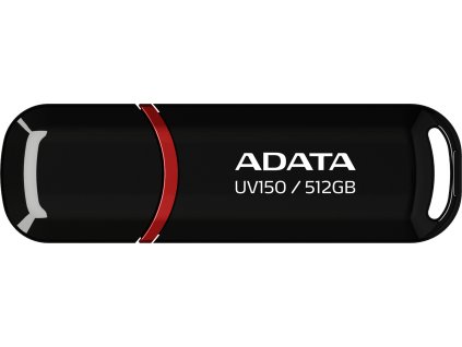 ADATA UV150, 512GB, USB 3.2, čierny