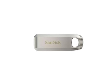 SanDisk Ultra Luxe, 64GB, USB-C 3.2, Stříbrná