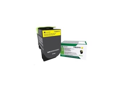 Lexmark C332HY0 Žlutá vysokokapacitní tisková kazeta z vratného programu