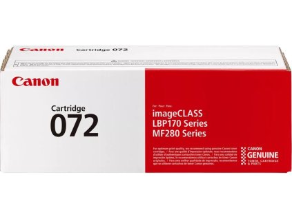 Canon Cartridge CRG 072 Bk černá pro i-SENSYS MF287DW (1400 str.)