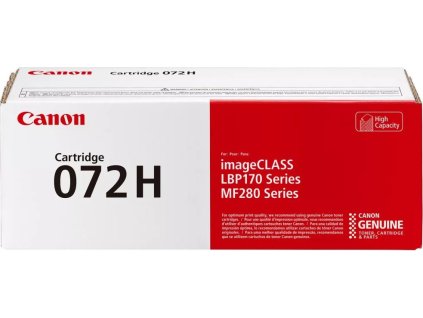 Canon Cartridge CRG 072H Bk černá pro i-SENSYS MF287DW (4100 str.)