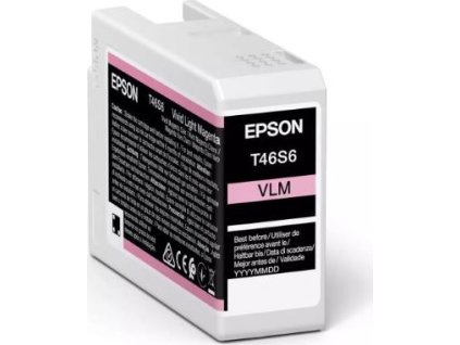 EPSON ink Singlepack Vivid Light Magenta T46S6 UltraChrome Pro 10 ink 25ml