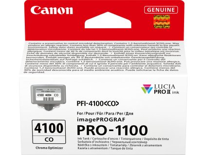 CANON Zásobník inkoustu PFI-4100 pro imagePROGRAF PRO-1100, Chroma optimizer (80ml)
