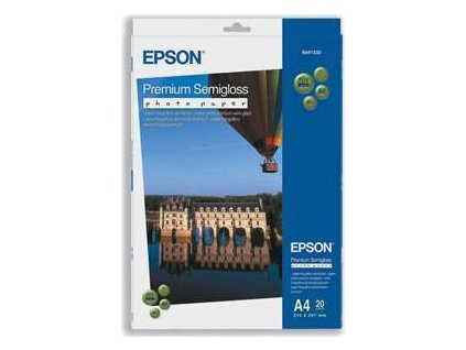 EPSON A4, Premium Semigloss Photo Paper (20listů)