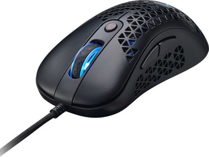Adata XPG Slingshot/Herní/Optická/Pro praváky/12 000 DPI/Drátová USB/Černá