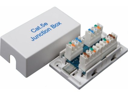 Solarix Spojovací box CAT5E UTP 8p8c LSA+/Krone