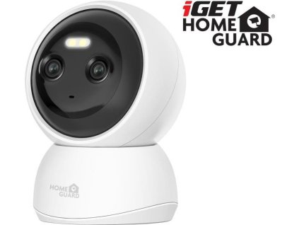 iGET HOMEGUARD HGWIP222 - Dual lens IP kamera, 2K rozlišení, 2x optika, se zvukem a nočním viděním