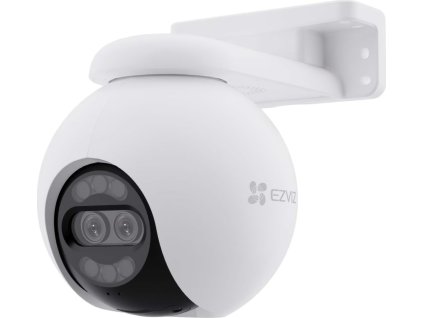EZVIZ IP kamera H80x Dual 4K/ PTZ/ Wi-Fi/ 8+2 Mpix/ krytí IP65/ objektiv 4mm/ H.265/ IR přísvit až 30m/ bílá