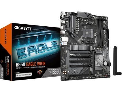 GIGABYTE B550 EAGLE WIFI6, AM4, AMD B550, 4xDDR4, 1xHDMI, WiFi