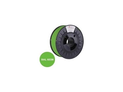 C-TECH Tisková struna (filament) PREMIUM LINE, PLA, luminiscenční zelená, RAL6038, 1,75mm, 1kg