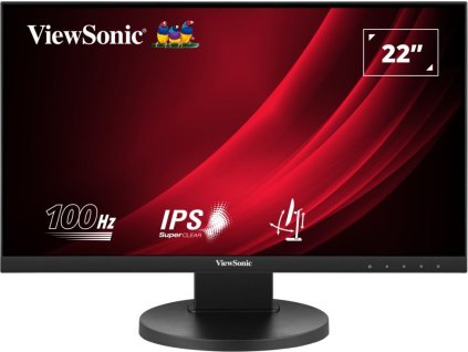 ViewSonic VG2208A-HD/22" 16:9 (21.5"), 1920 x 1080, SuperClear® IPS, VGA, HDMI, DisplayPort, full ergonomic stand, 100Hz