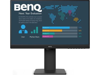 BENQ 24" LED BL2486TC/ 1920x1080/ IPS panel/ 1300:1/ 5ms/ HDMI/ DP/ USB-C/ Pivot/ audio/ černý