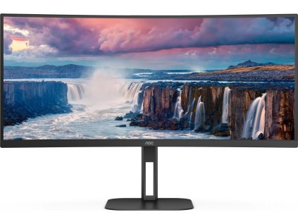 AOC/CU34V5C/34"/VA/3440x1440/100Hz/1ms/Black/3R