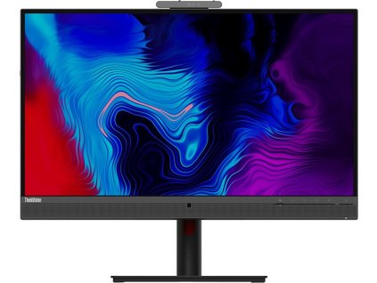 LENOVO LCD T27hv-30 - 27'',IPS,mat,16:9,2560x1440,75Hz,4ms,300cd/m2,1000:1,HDMI,DP,USB-C,USBHub,RJ45,VESA,rep,cam,Pivot
