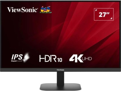 ViewSonic VA2708-4K-HD / 27"/ IPS/ 16:9/ 3840x 2160/ 4 ms/ 60Hz/ 250cd/m2/ HDMI / DP / VESA