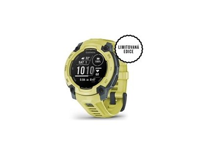 Garmin Instinct E – 45 mm, Electric lime s electric lime páskem
