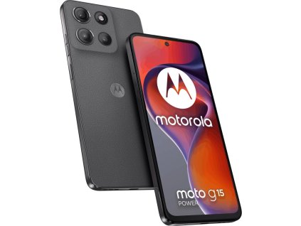 Motorola Moto G15 Power - Gravity Grey   6,7"/ Dual SIM/ 8GB/ 256GB/ LTE/ Android 15