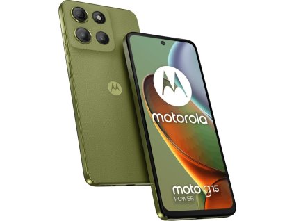 Motorola Moto G15 Power - Iguana Green   6,7"/ Dual SIM/ 8GB/ 256GB/ LTE/ Android 15