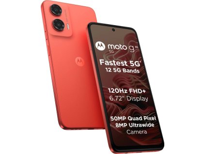 Motorola Moto G35 - Guava Red   6,72"/ single SIM + eSIM/ 4GB/ 256GB/ 5G/ Android 14