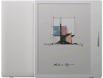 E-book ONYX BOOX GO COLOR 7, 7" Kaleido 3, 64GB, bílá, podsvícená, Bluetooth, Android 12, E-ink disp