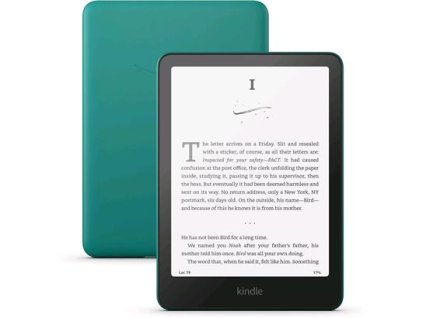 E-book Amazon Kindle Paperwhite 2024 (16 GB), jade, s reklamou