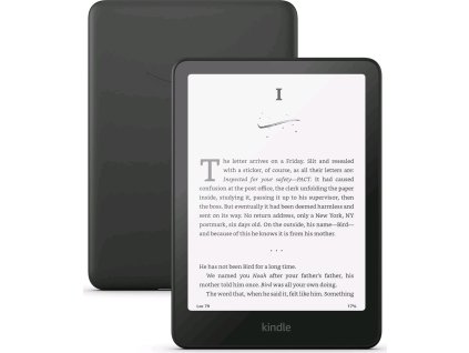 E-book Amazon Kindle Paperwhite 2024 (16 GB), black, s reklamou