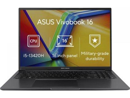 ASUS Vivobook 16/X1605VA-MB1680W/i5-13420H/16,0"/WUXGA/16GB/512GB/Iris X/W11H/Black/2R
