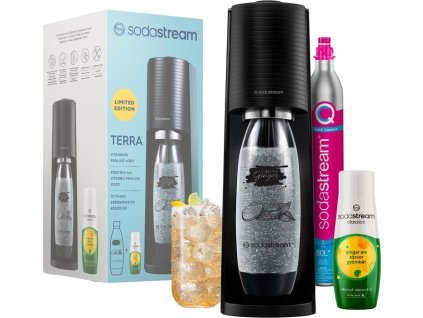 SodaStream TERRA Black Ginger Ale Mpack