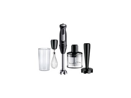 Braun MultiQuick 5 Pro ponorný mixér, 1000 W, 25 rychlostí + Turbo, ergonomická rukojeť, EasyClick Plus, černá