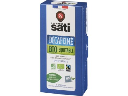 Sati Decaffein Bio x10 caps (Nespresso)