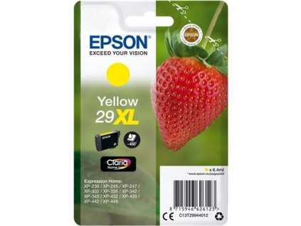 EPSON ink bar Singlepack "Jahoda" Yellow 29XL Claria Home Ink
