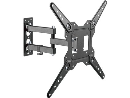 Výsuvný držák Brateck LPA68-443 pro TV 23"-55" 30kg polohovatelný nástěnný