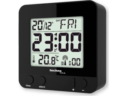 TechnoLine WT 235BK digitální budík, černá