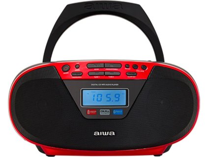 BBTU-400RD BOOMBOX CD/MP3/USB AIWA