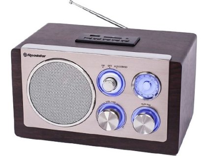 Roadstar HRA-1345NUS/WD Retro radiopřijí