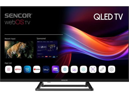 SLE 32QF860B QLED WEBOS SMART TV SENCOR