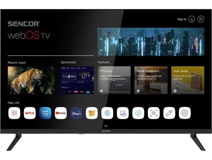 SLE 32S803B WEBOS SMART TV SENCOR
