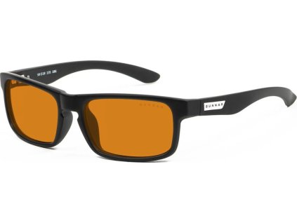 GUNNAR kancelářske/herní brýle  ENIGMA ONYX jantarová skla MAX BLF 98 GUNNAR focus