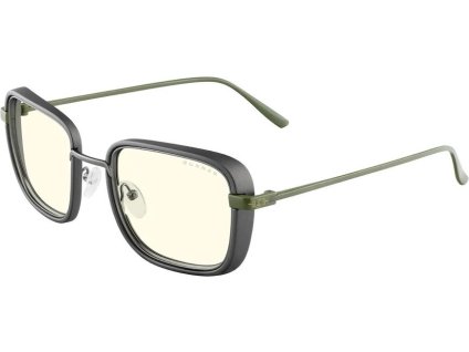 GUNNAR kancelářske/herní brýle FALLOUT VAULT 33 /GUNMETAL-OLIVE / * čirá skla * BLF 35 * GUNNAR focus