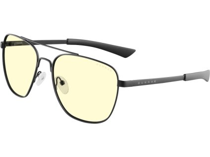 GUNNAR kancelářske/herní brýle  MUSTANG ONYX jantarová skla  BLF 65 GUNNAR focus