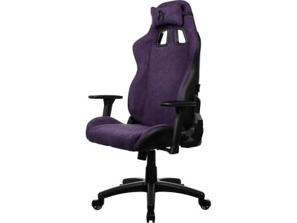AROZZI herní židle AVANTI Soft Fabric Pure Purple/ látkový povrch/ fialová