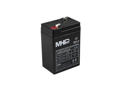 Pb akumulátor MHPower VRLA AGM 6V/4Ah (MS4-6)