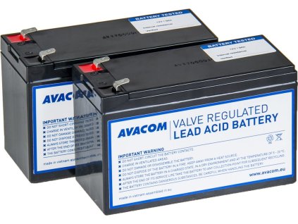 AVACOM AVA-RBP02-12090-KIT - baterie pro UPS CyberPower, EATON, Effekta, FSP Fortron, HP, Legrand