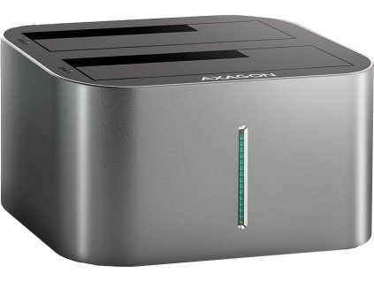 AXAGON ADSA-DC, USB-C 5Gbps - 2x SATA 6G 2.5"/3.5" SSD/HDD CLONE DUAL dokovací stanice