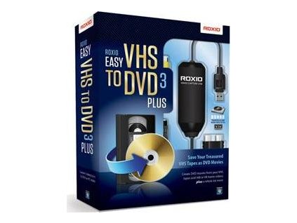 Roxio Easy VHS to DVD 3 Plus BOX - jazyk EN/FR/DE/ES/IT/NL