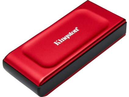 Kingston Externí SSD 1TB XS1000, USB 3.2, červená