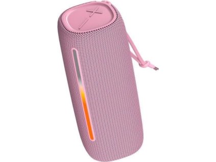 Bluetooth reproduktor Forever BS-20 LED růžový
