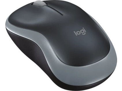 Logitech M185/Kancelářská/Optická/1 000 DPI/Bezdrátová USB/Šedá